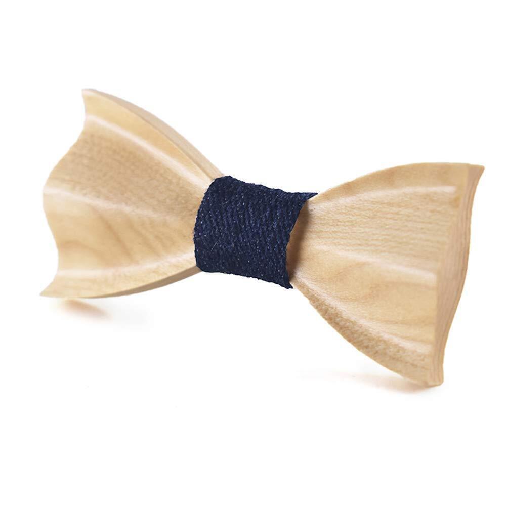 5131 Classy Wooden Bow Ties Bowties Wood Colors, Maple or Walnut